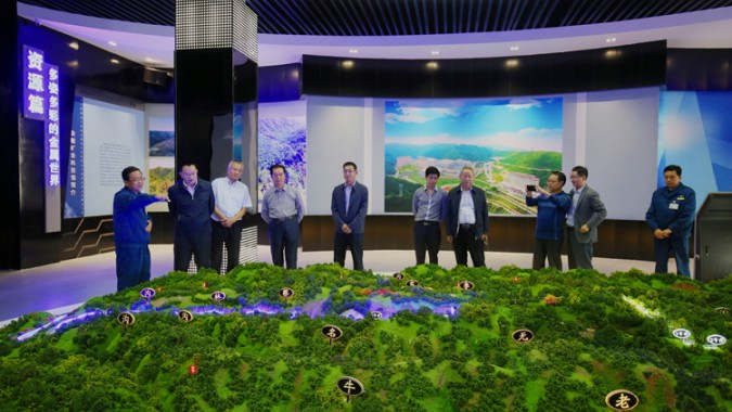 財政部經建司副司長孫志一行蒞臨金徽股份調研項目建設工作